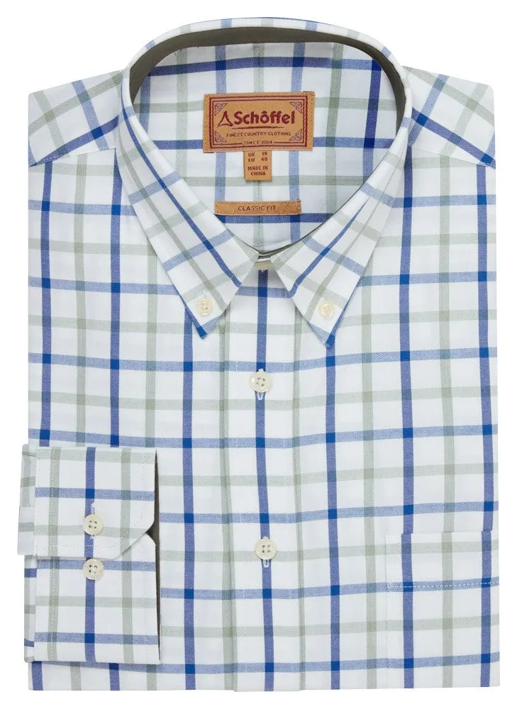 Brancaster Classic Shirt - Moss Check