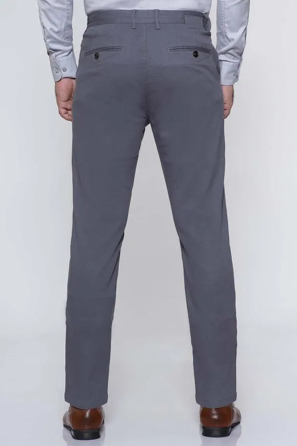 C PANT CROSS POCKET SLIM FIT GREY