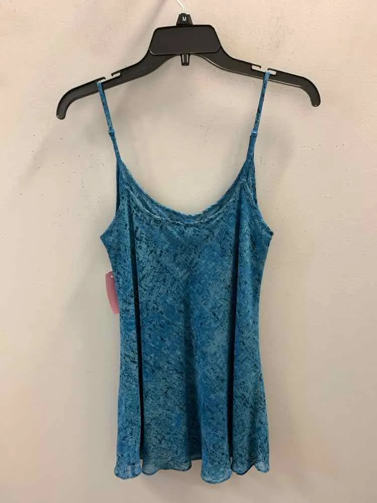 CABI Tops Size M PEACOCK ABSTRACT CAMISOLE TOP