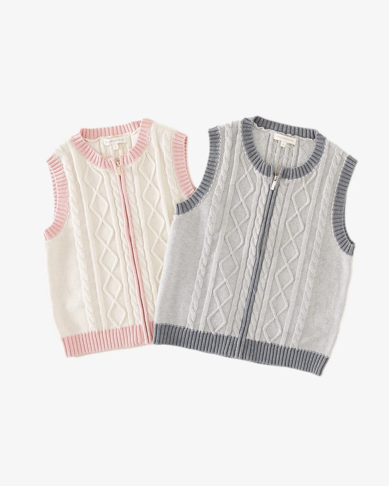 Cable-knit Vest