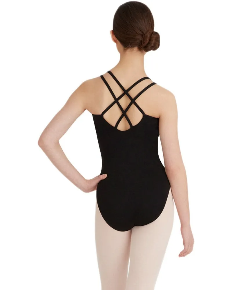 Capezio Double Strap Cross Back Camisole Leotard - CC123C Girls