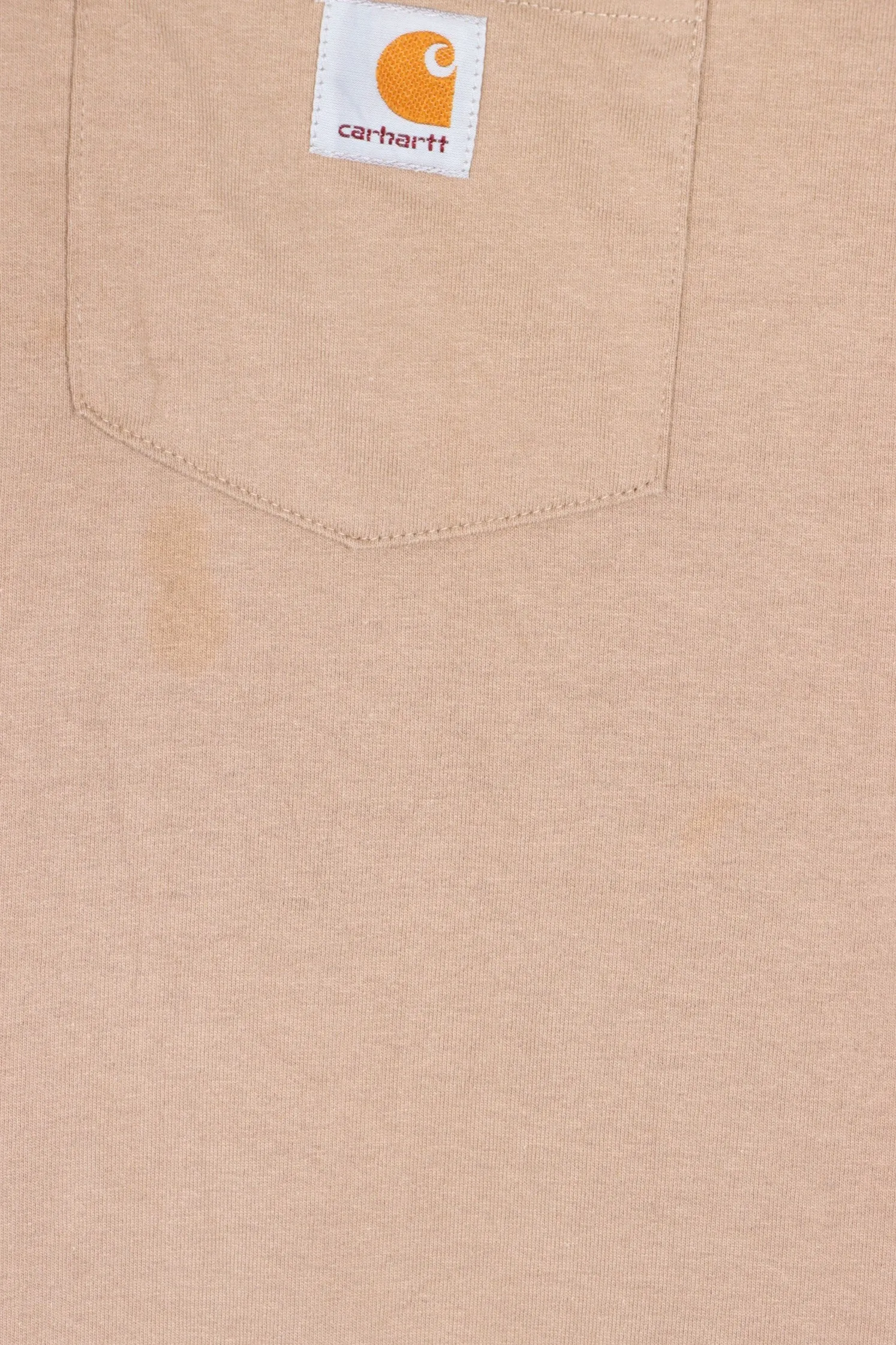 CARHARTT Beige Front Casual Front Pocket T-Shirt (3XL)