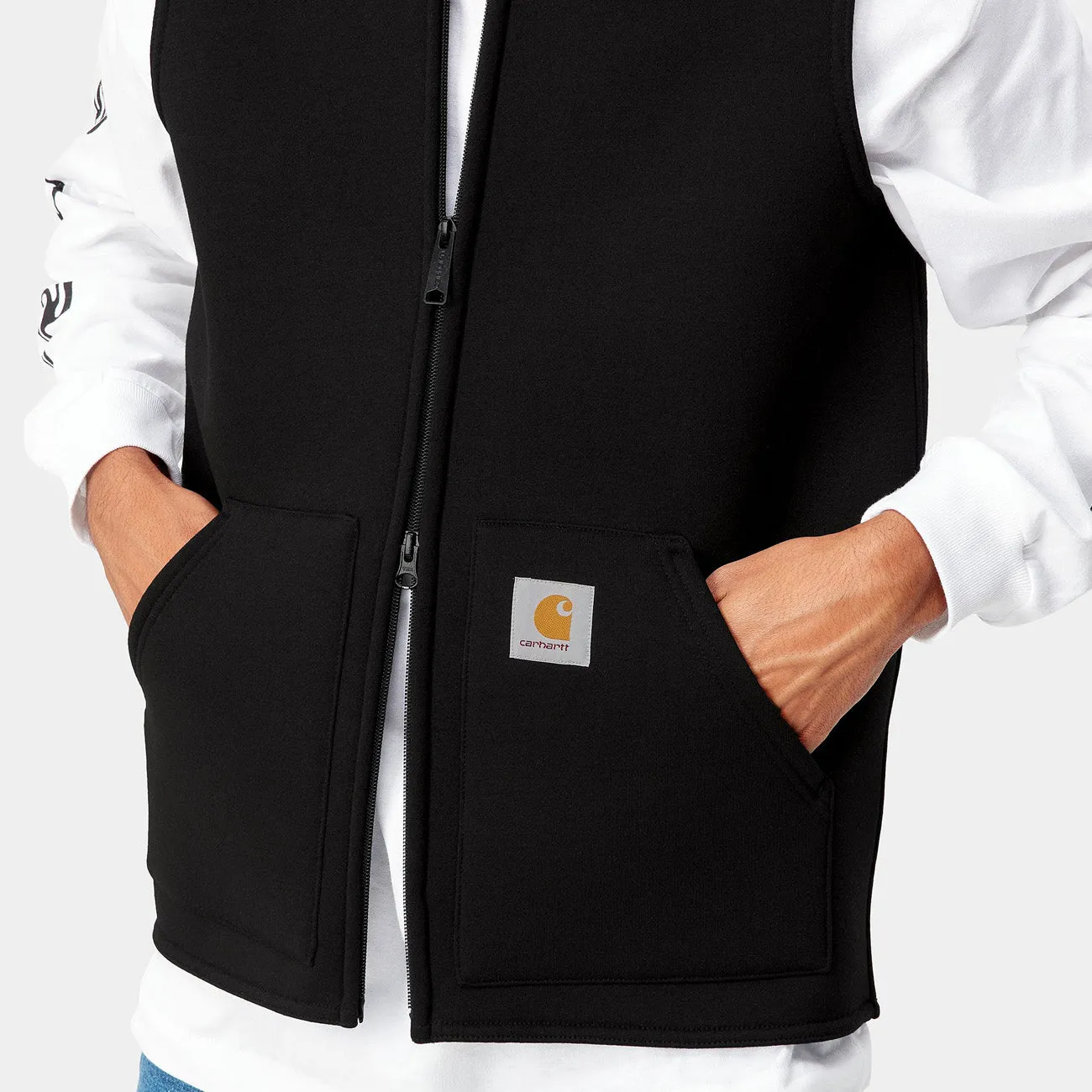 Carhartt WIP Car-Lux Vest Herren Black Grey