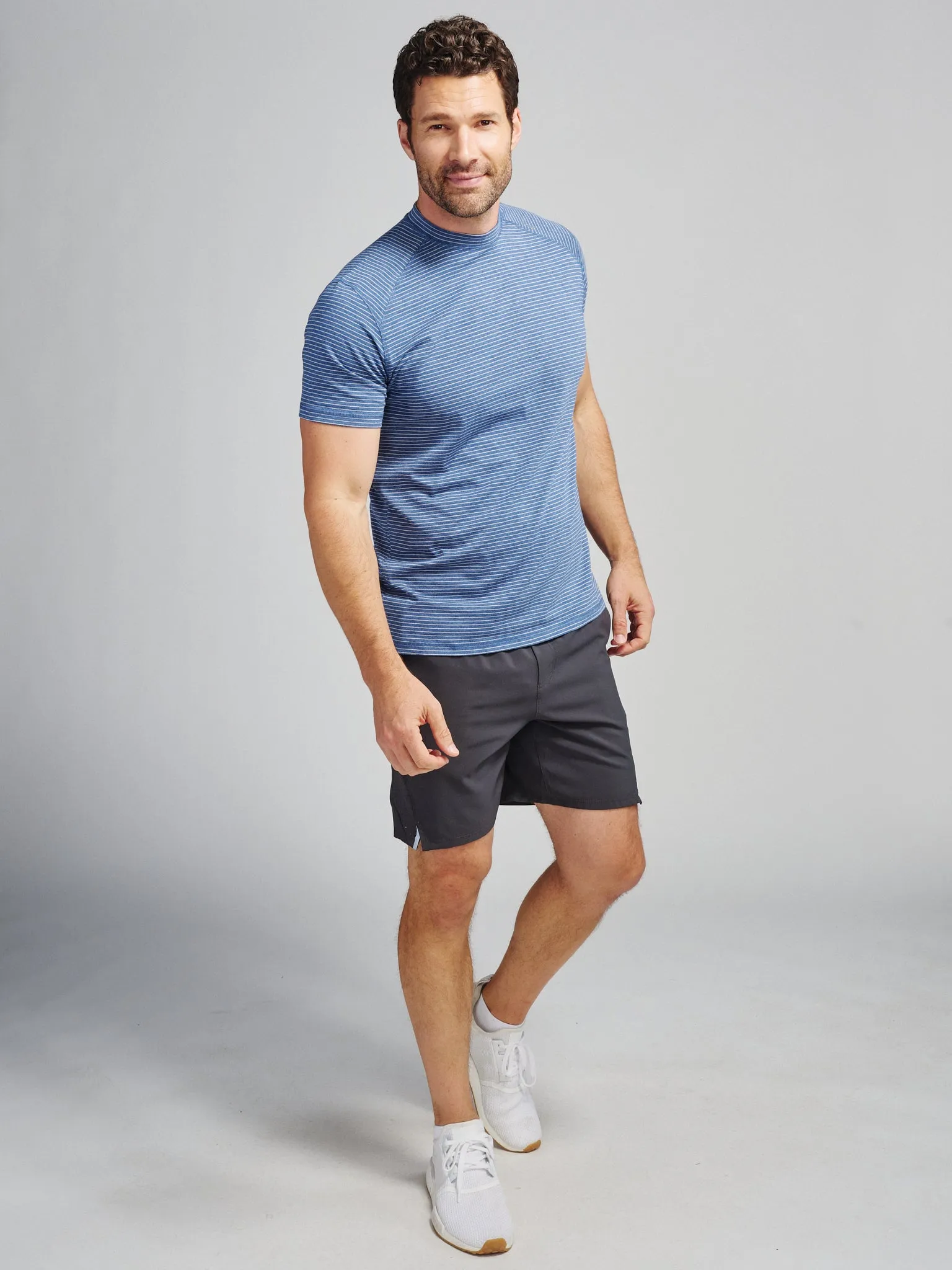 Carrollton Fitness T-Shirt - Mini Stripe