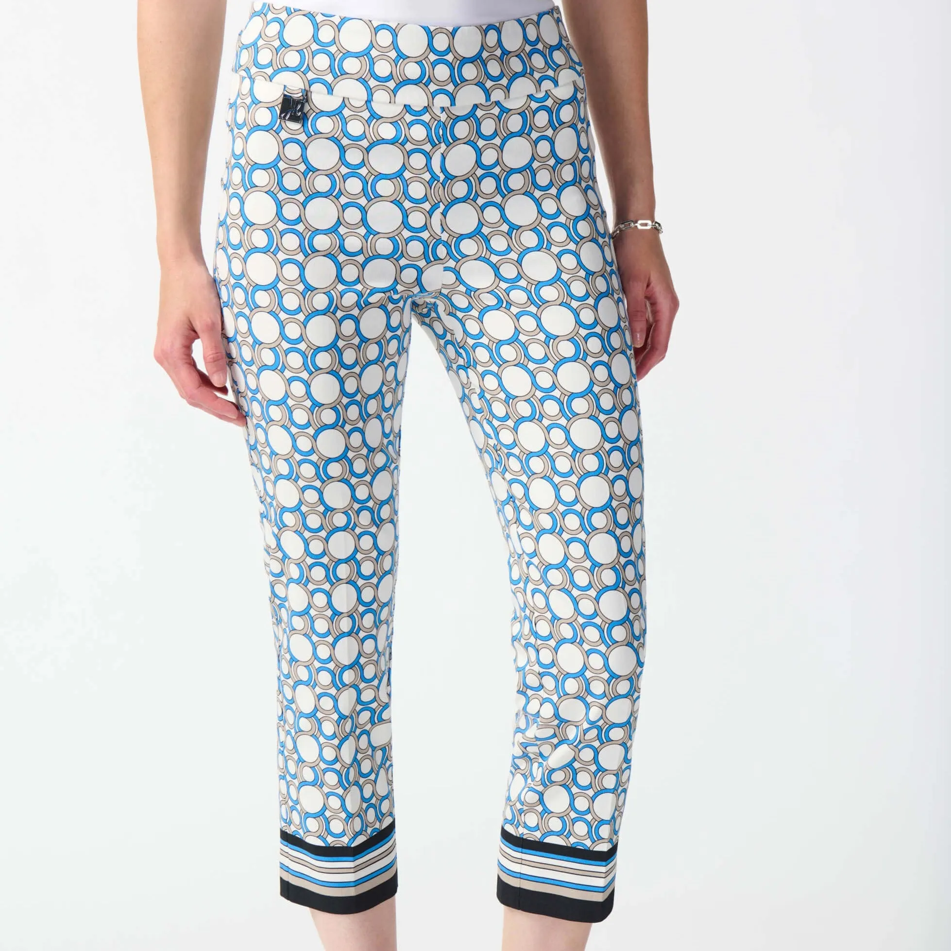 Casablanca Millenium Geometric Print  Crop Pant 242148