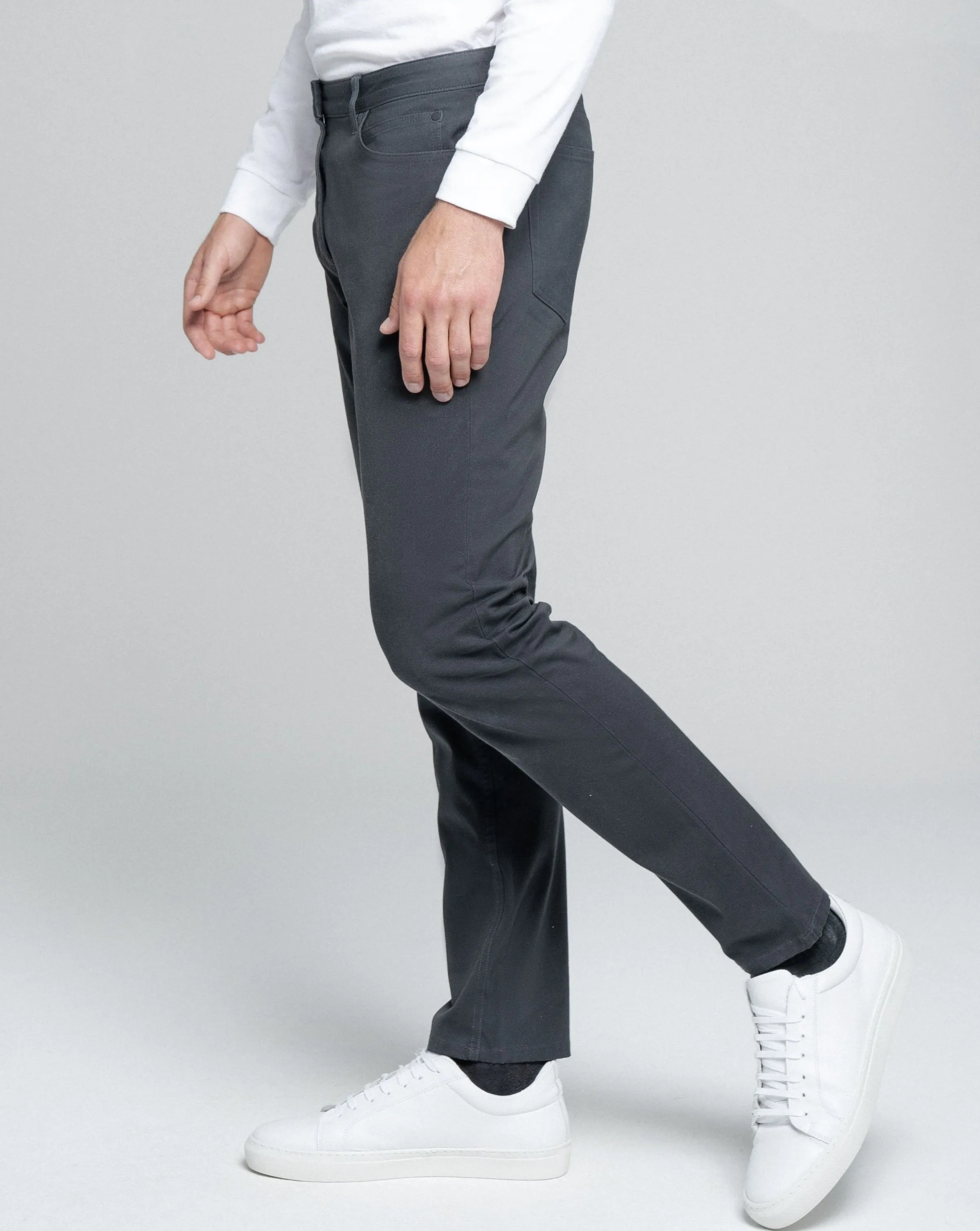 Charcoal | 5 Pocket Pants