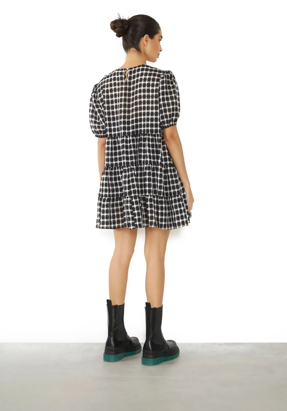 Checked Dress