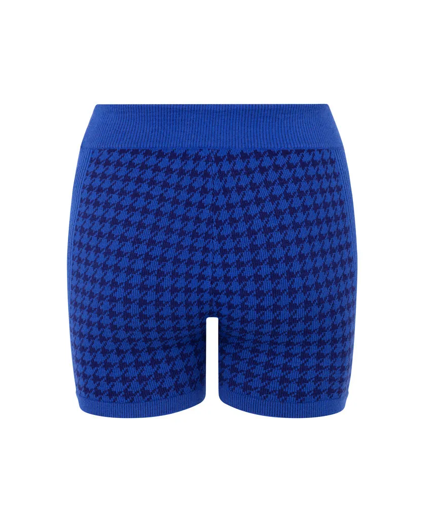 CHECKED OUT KNIT SHORT