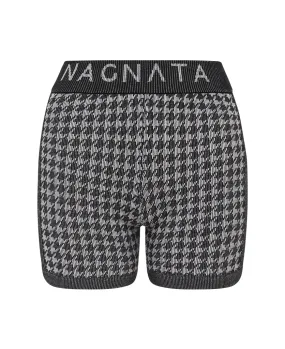 CHECKED OUT KNIT SHORT