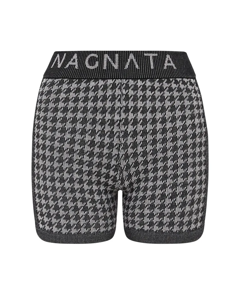 CHECKED OUT KNIT SHORT