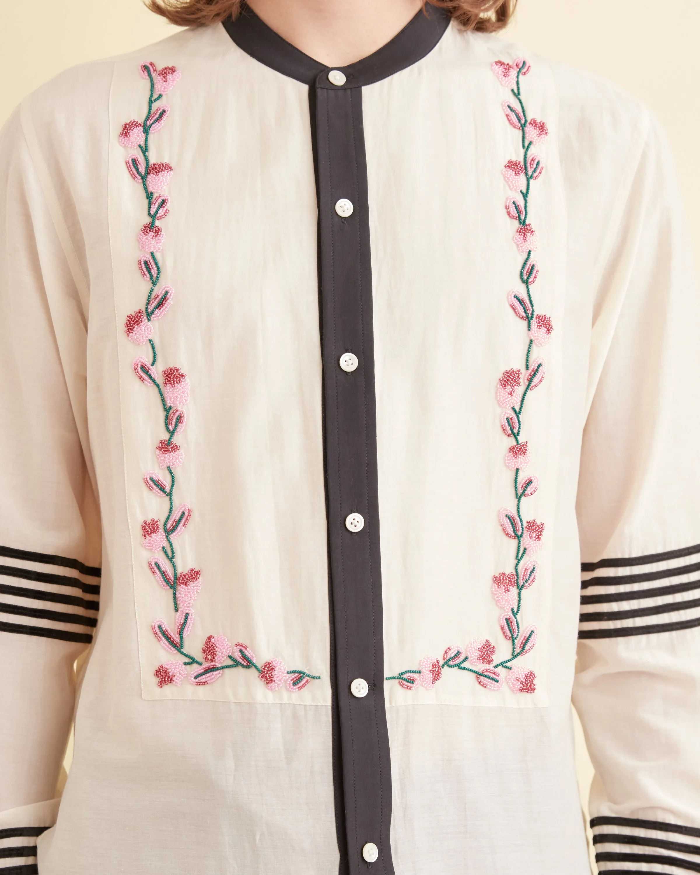 Cherry Blossom Stripe Tunic