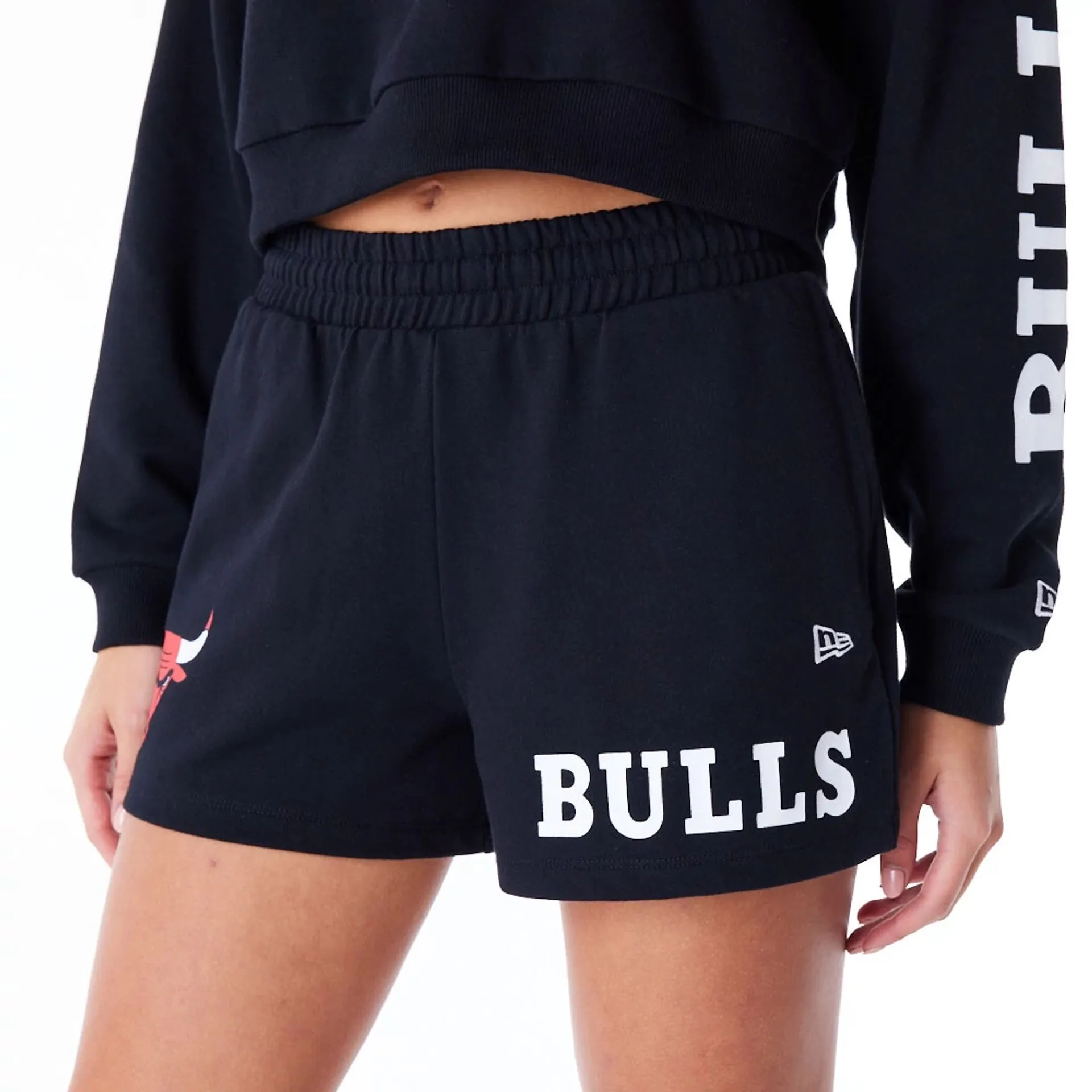 Chicago Bulls Womens NBA Wordmark Black Shorts