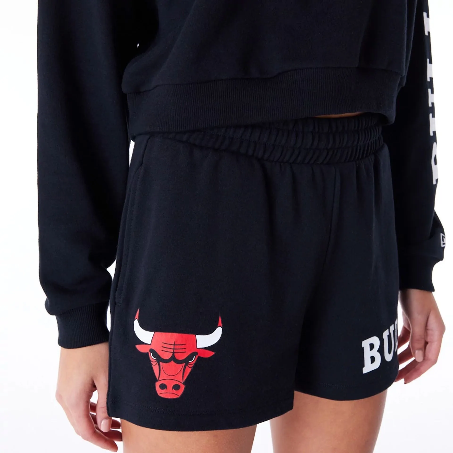 Chicago Bulls Womens NBA Wordmark Black Shorts