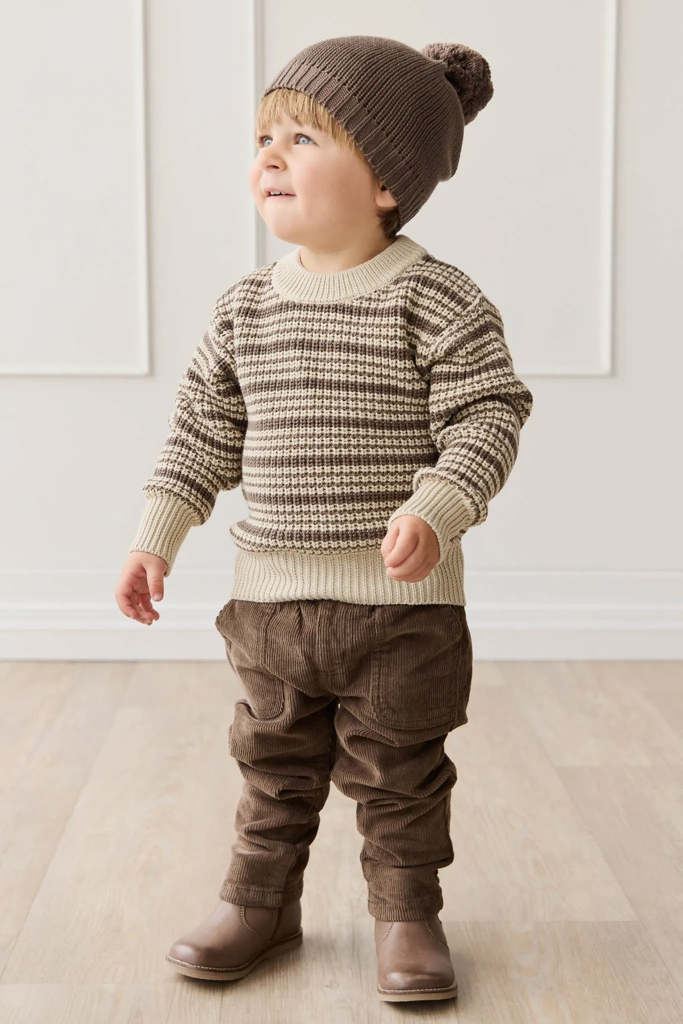 Cillian Cord Pant - Brownie