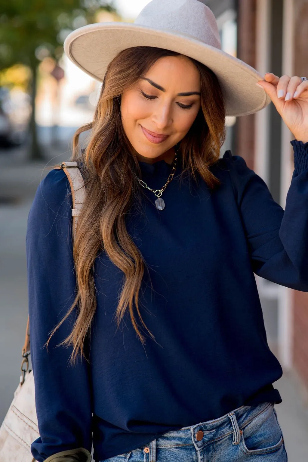 Classy Cinched Detail Blouse