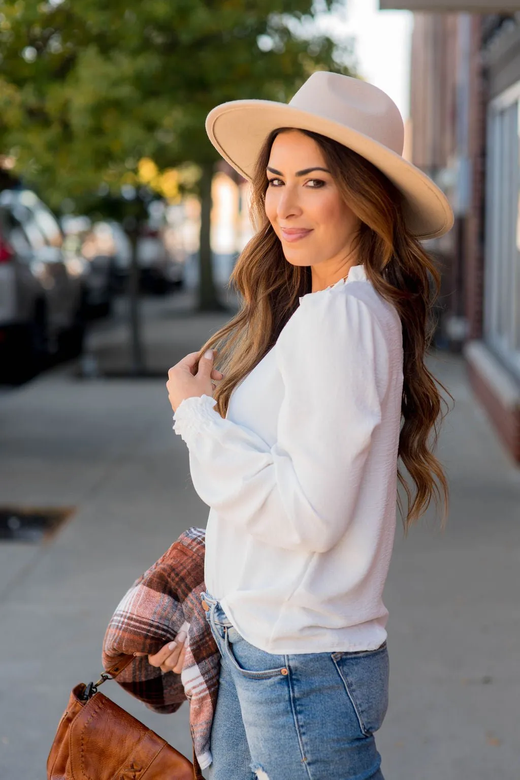 Classy Cinched Detail Blouse