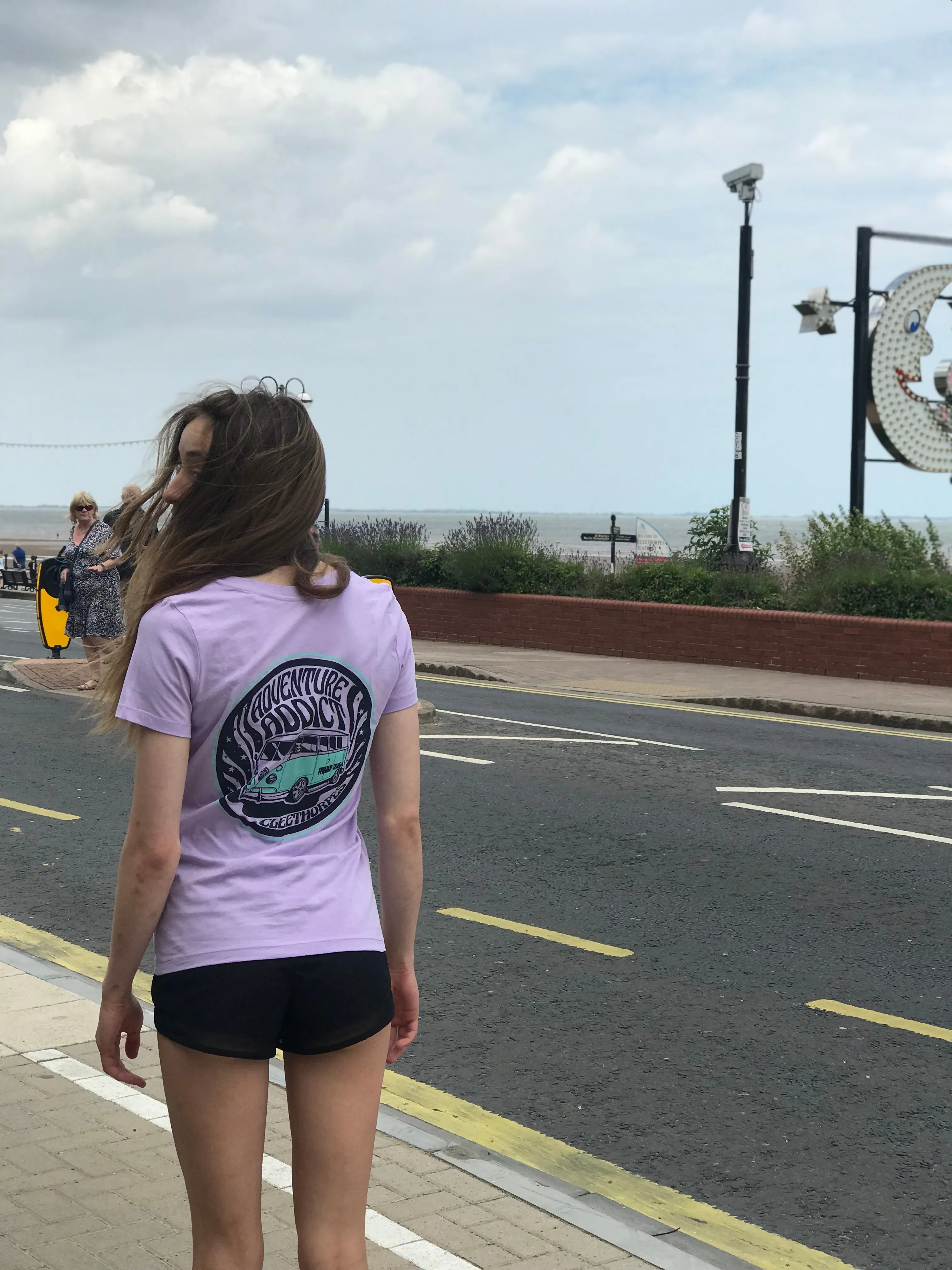 Cleethorpes Women's "ADVENTURE ADDICT" T-Shirt