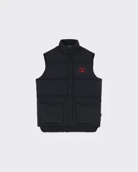 CLUB DOGO Puff Vest Dogo Breed Nera