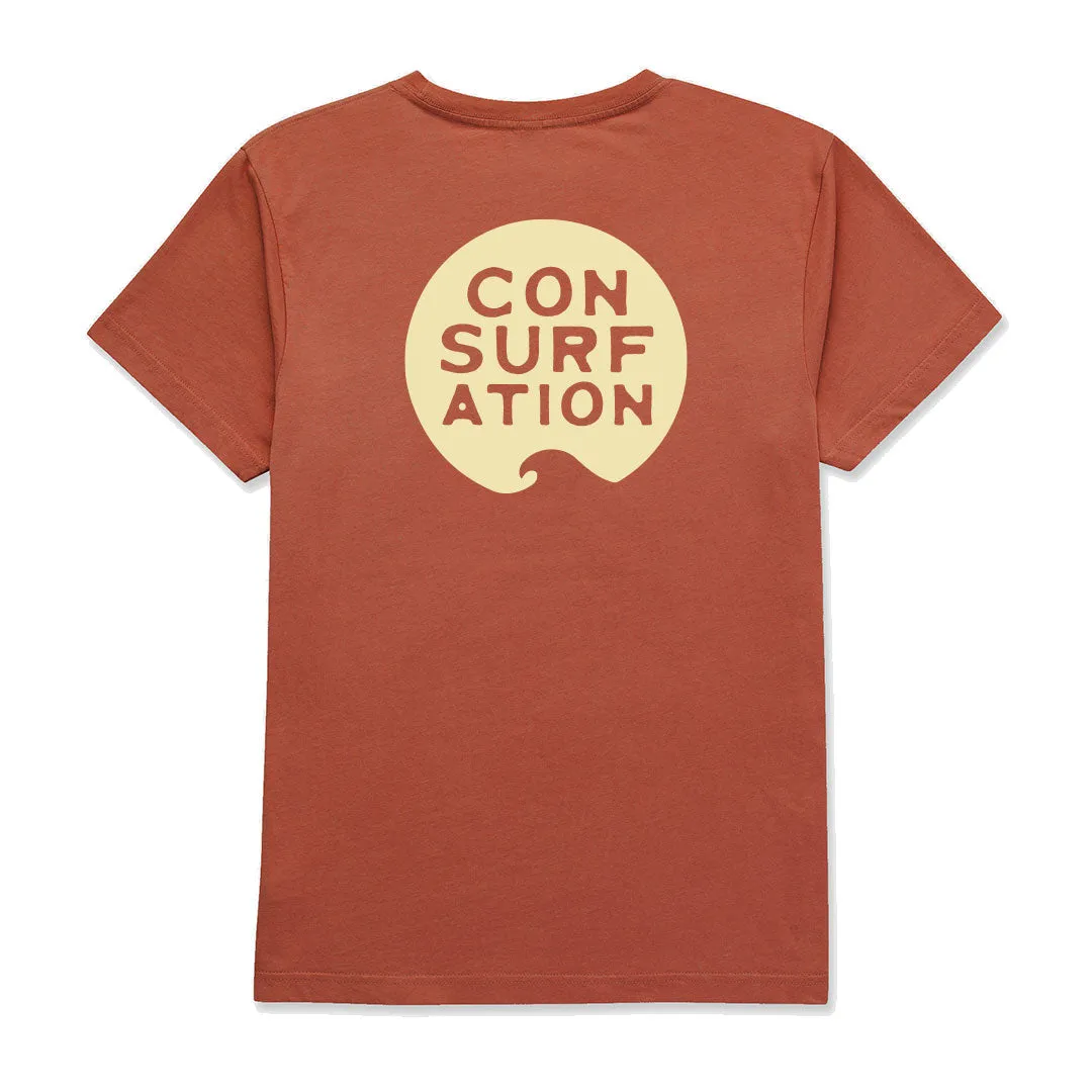 Con-surf-ation Rust Tee