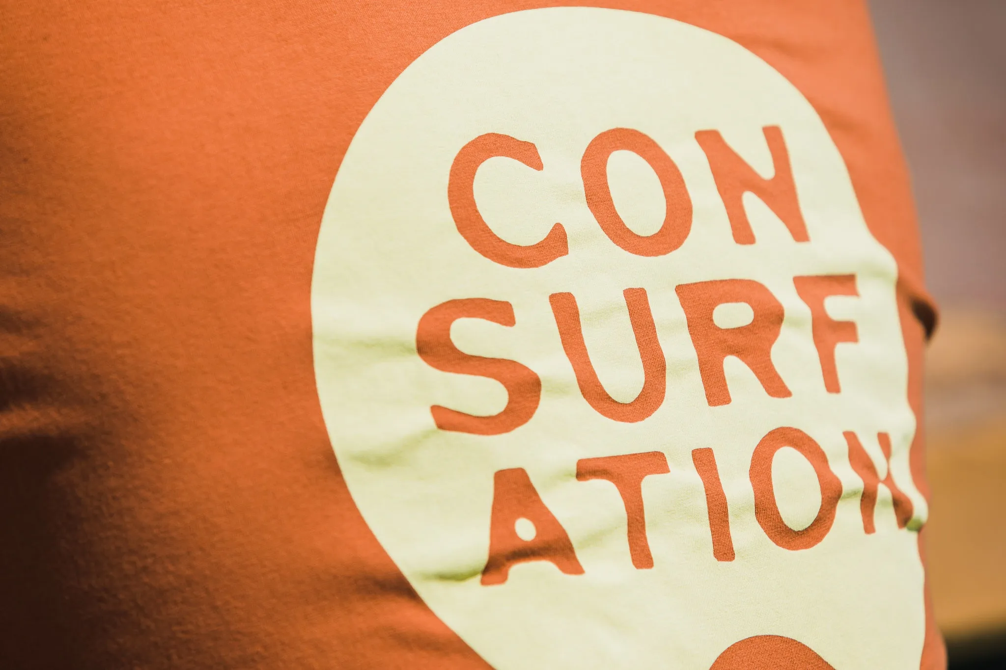 Con-surf-ation Rust Tee