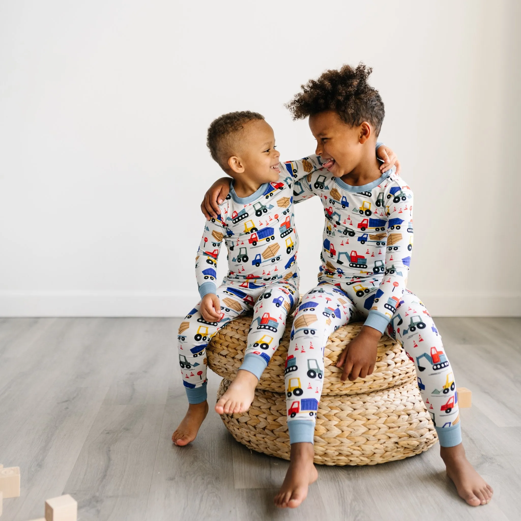 Construction Two-Piece Pajama Set