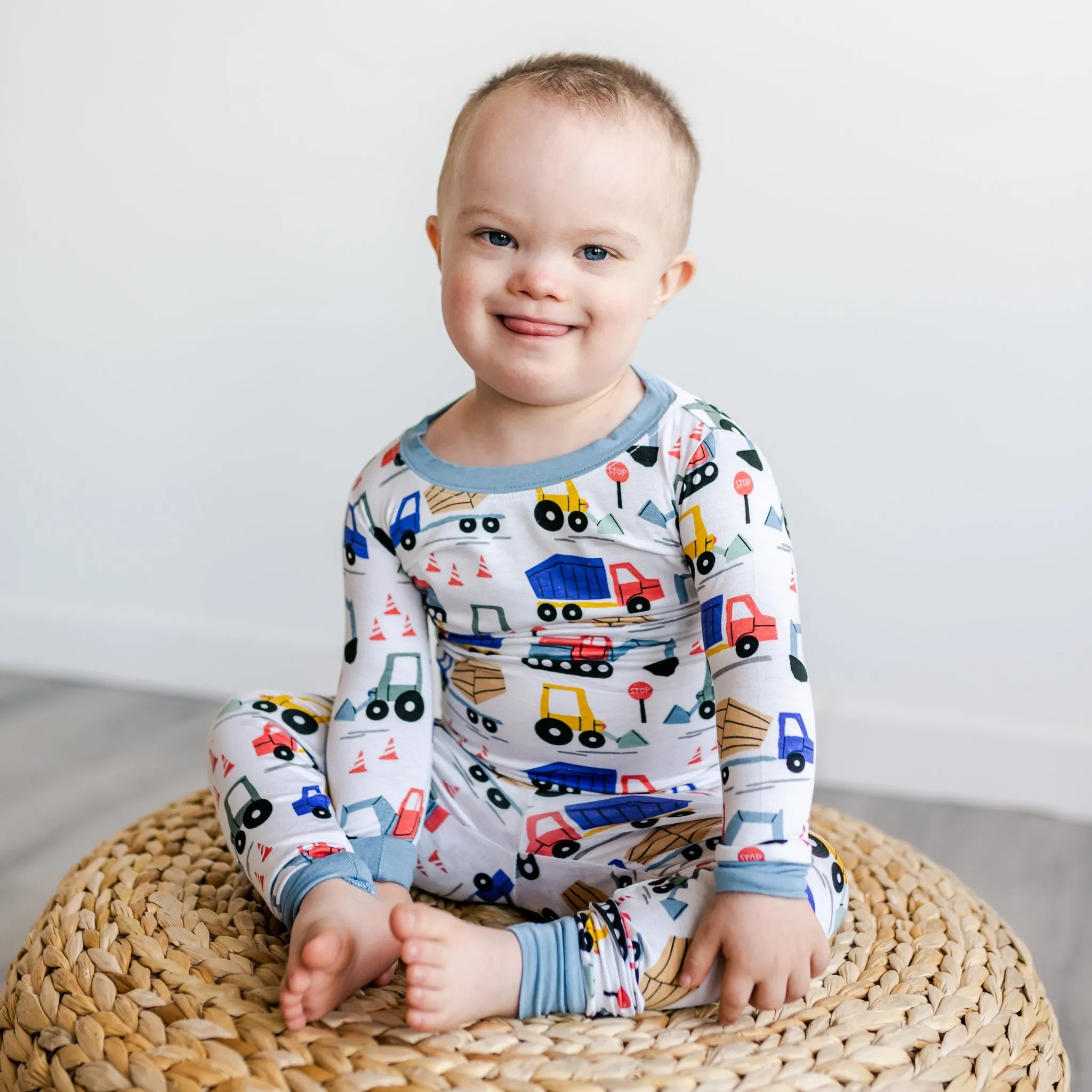 Construction Two-Piece Pajama Set