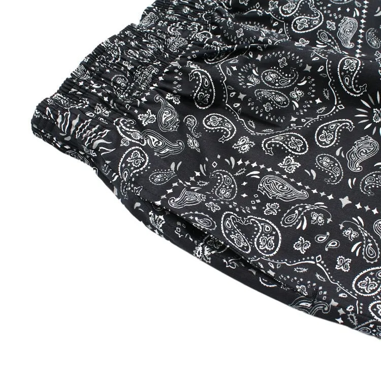 Cookman Chef Pants - Paisley : Black