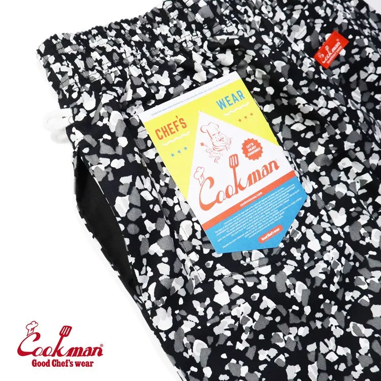 Cookman Chef Pants - Terrazzo : Black