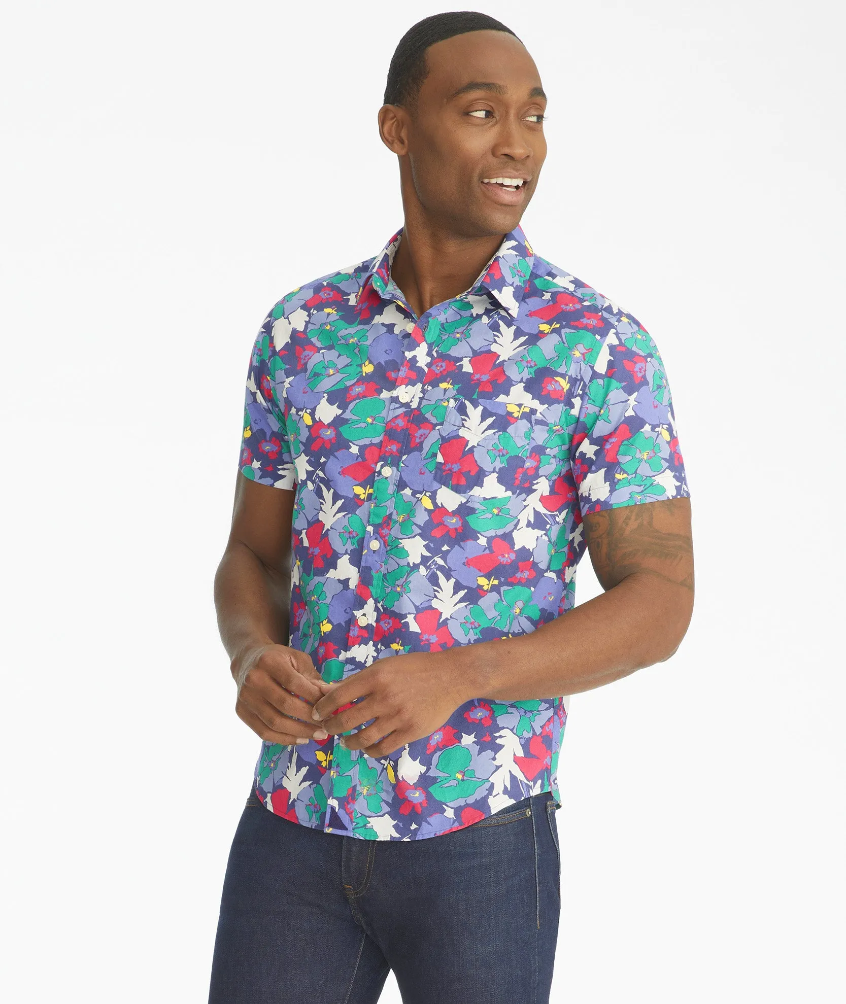 Cotton Short-Sleeve Ramisco Shirt