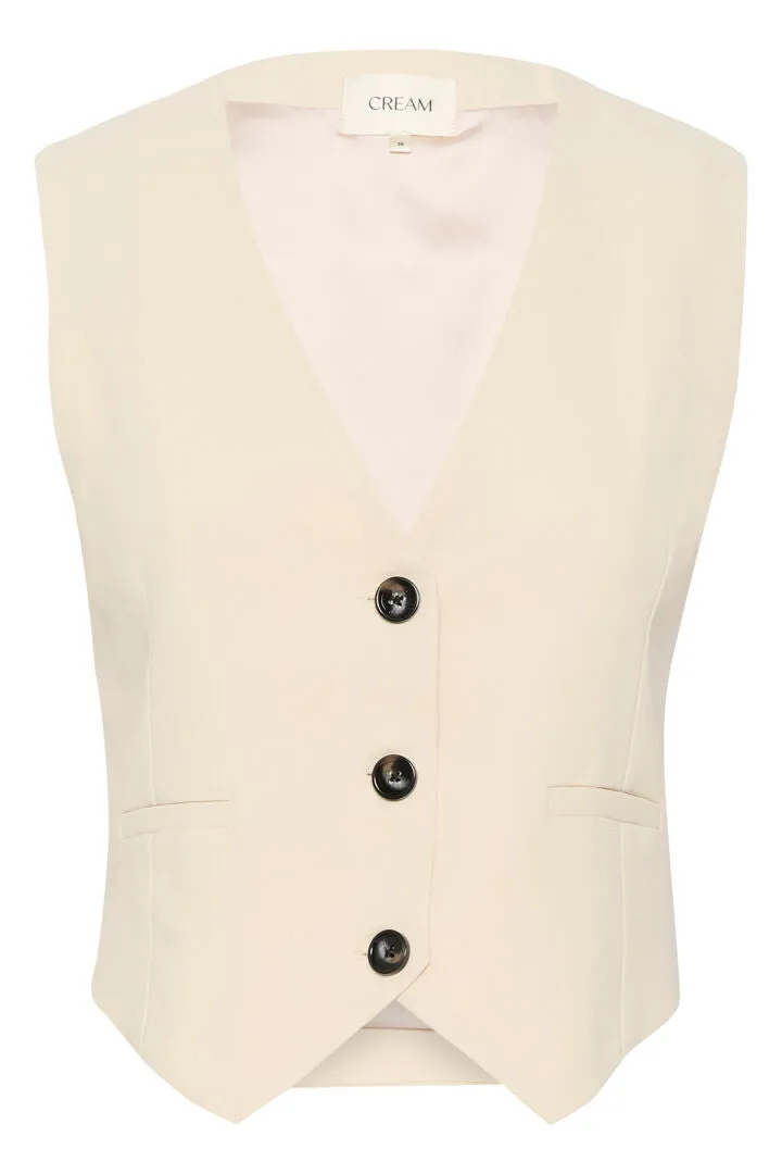 Cream Cocamia Waistcoat