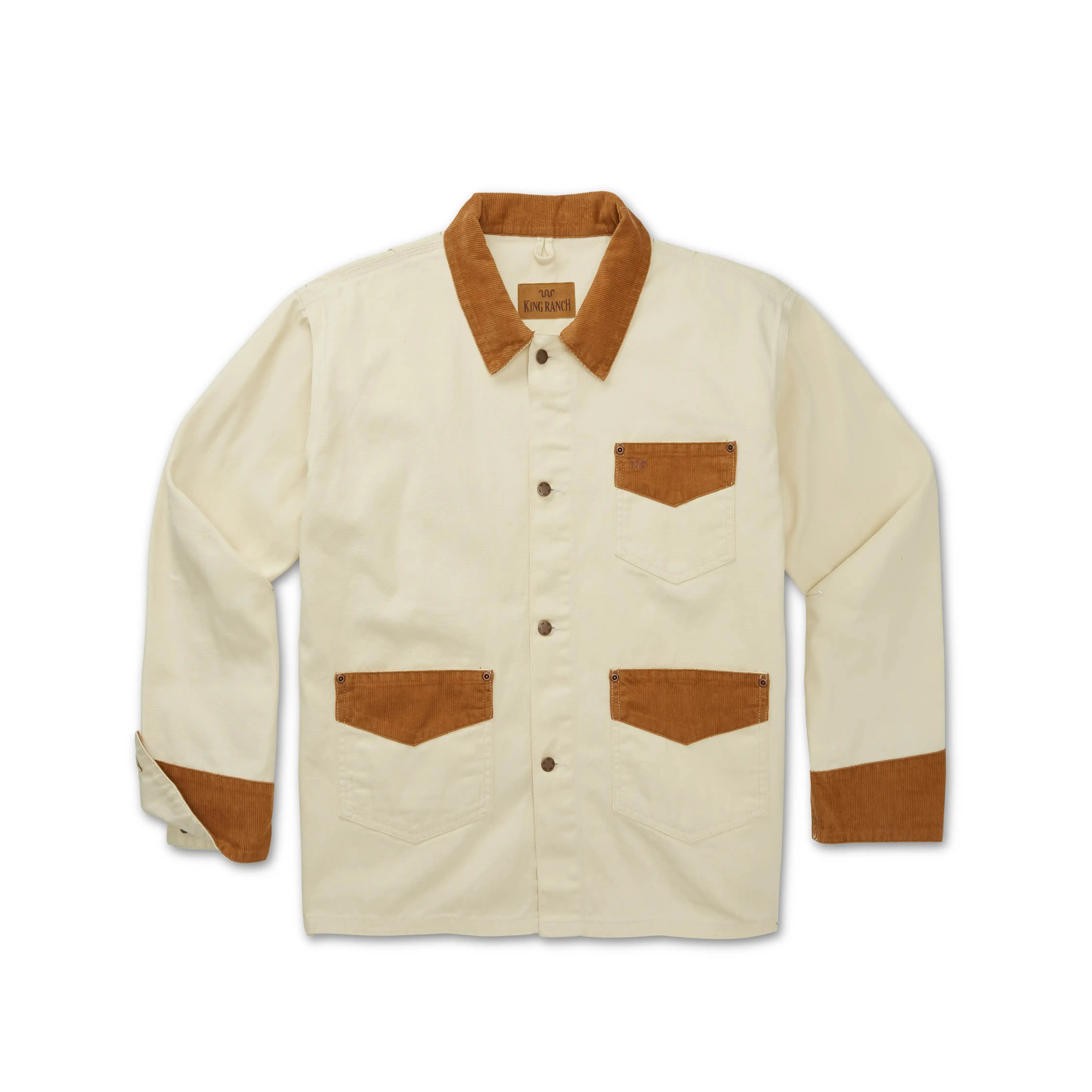 Cream Kineno Traditional Brush Jacket