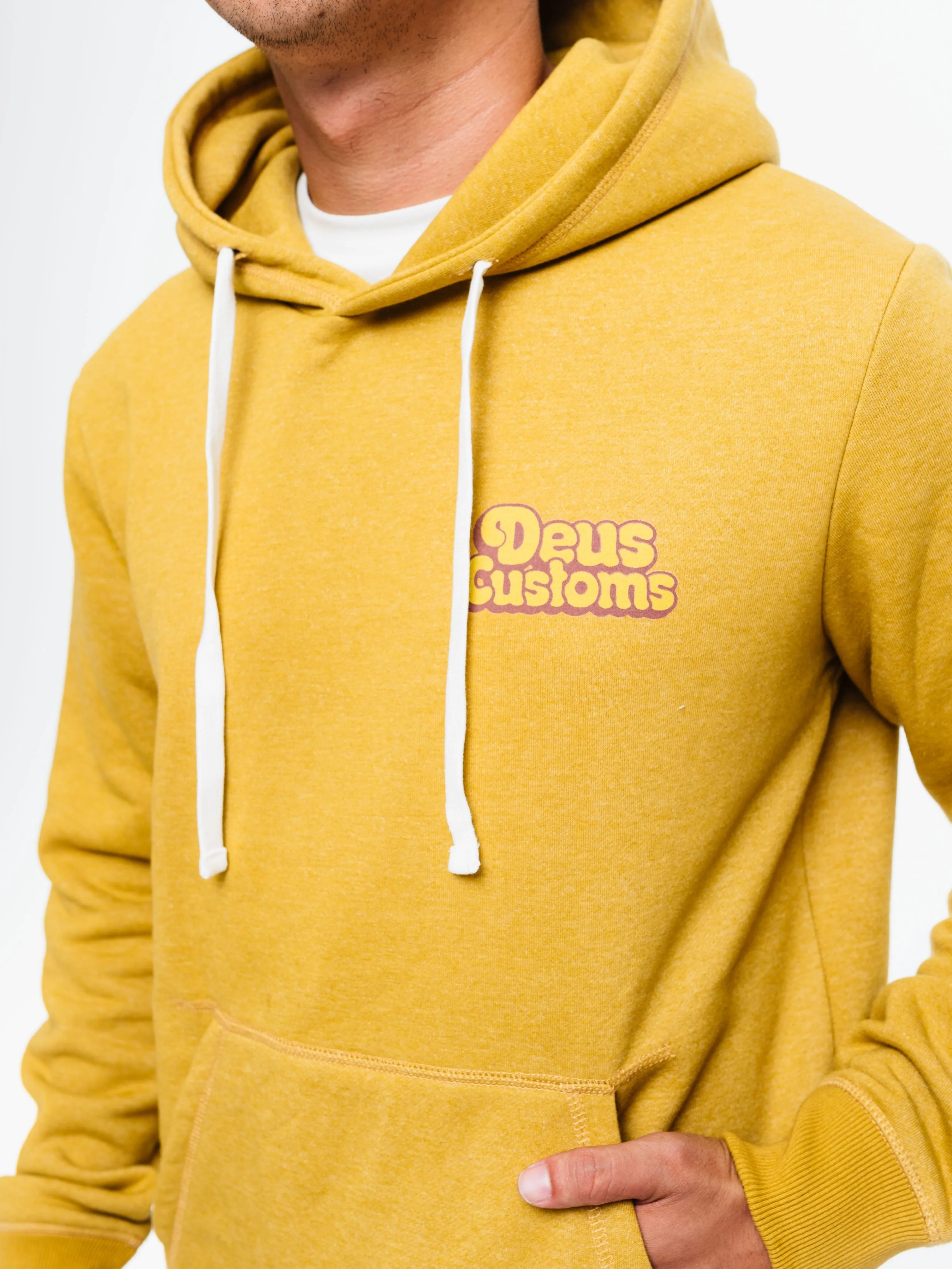 DAISIES HOODIE - HARVEST GOLD