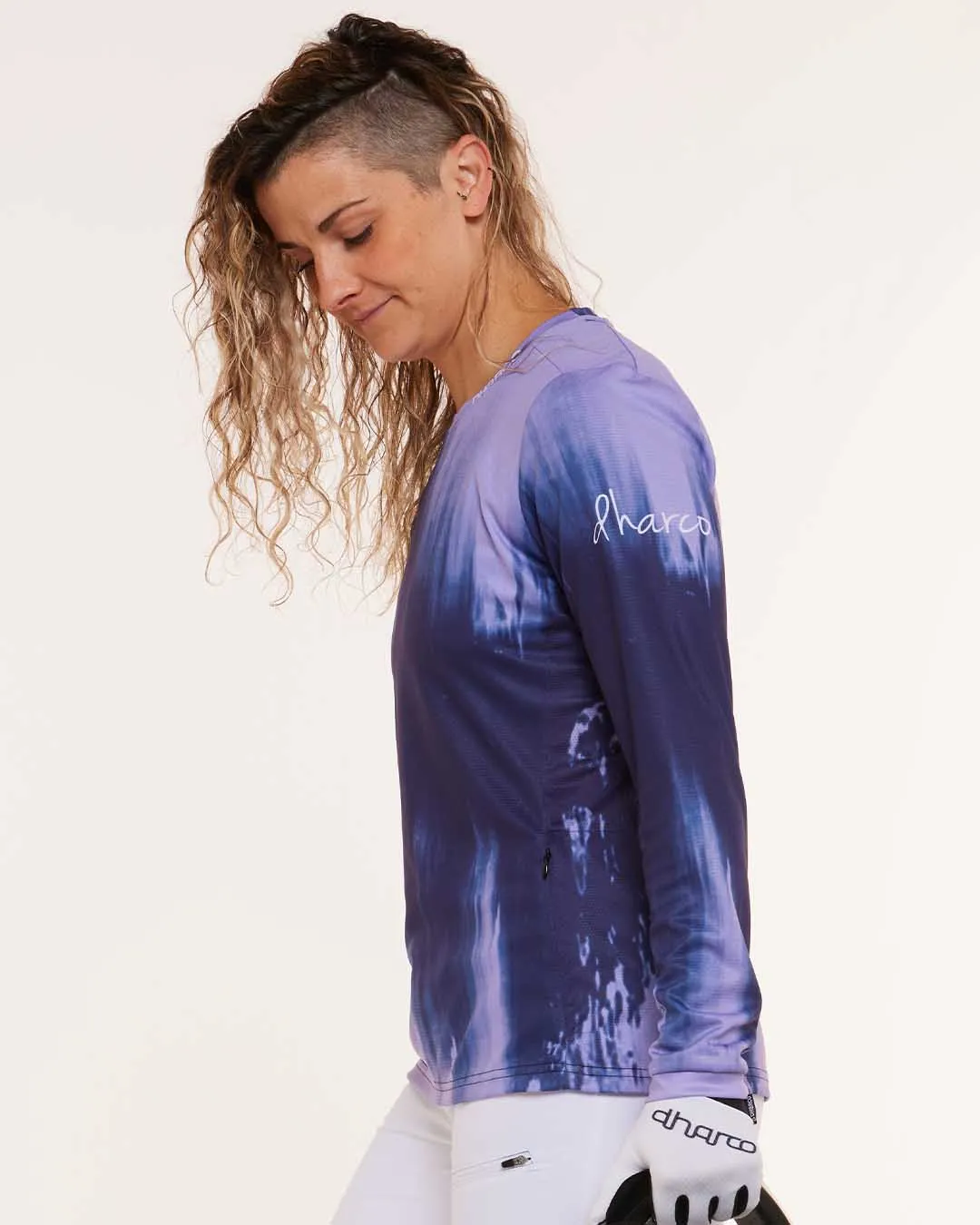 Dharco Womens Gravity Jersey | Purple Rain