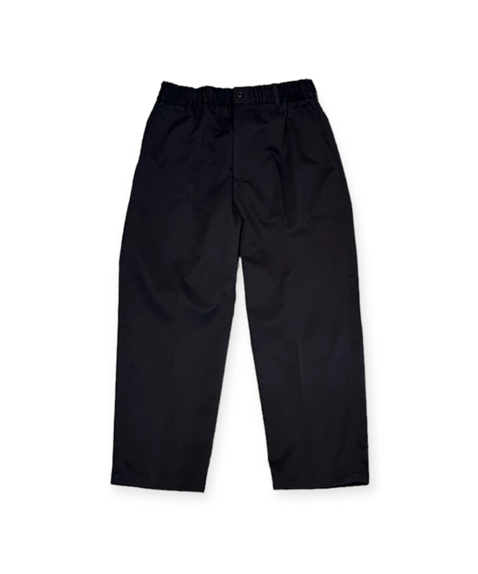 Easy Wide Tapered Pants "NAVY"