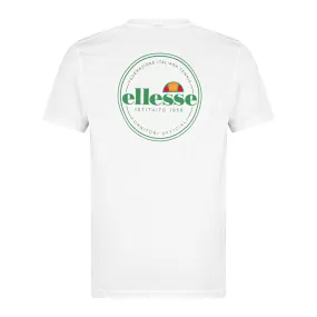 Ellesse Liammo Graphic T-Shirt White/Green