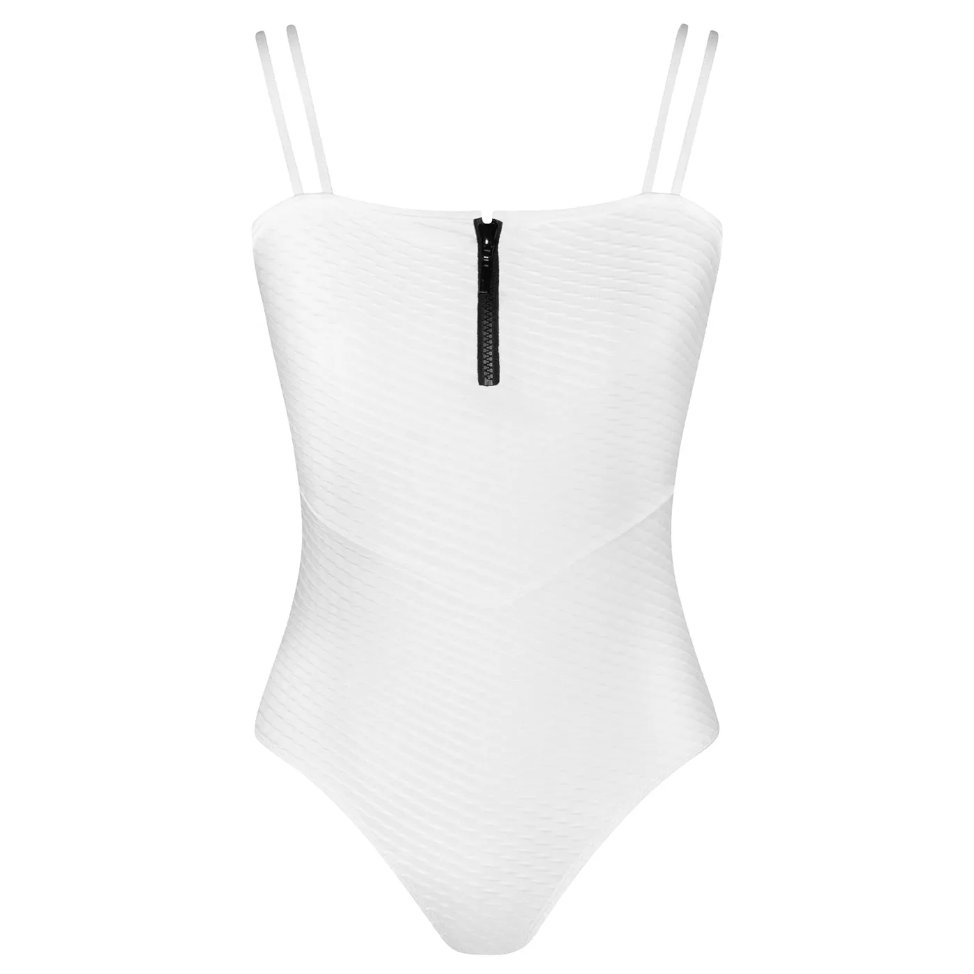 Energetiks Kara Zip Camisole | White