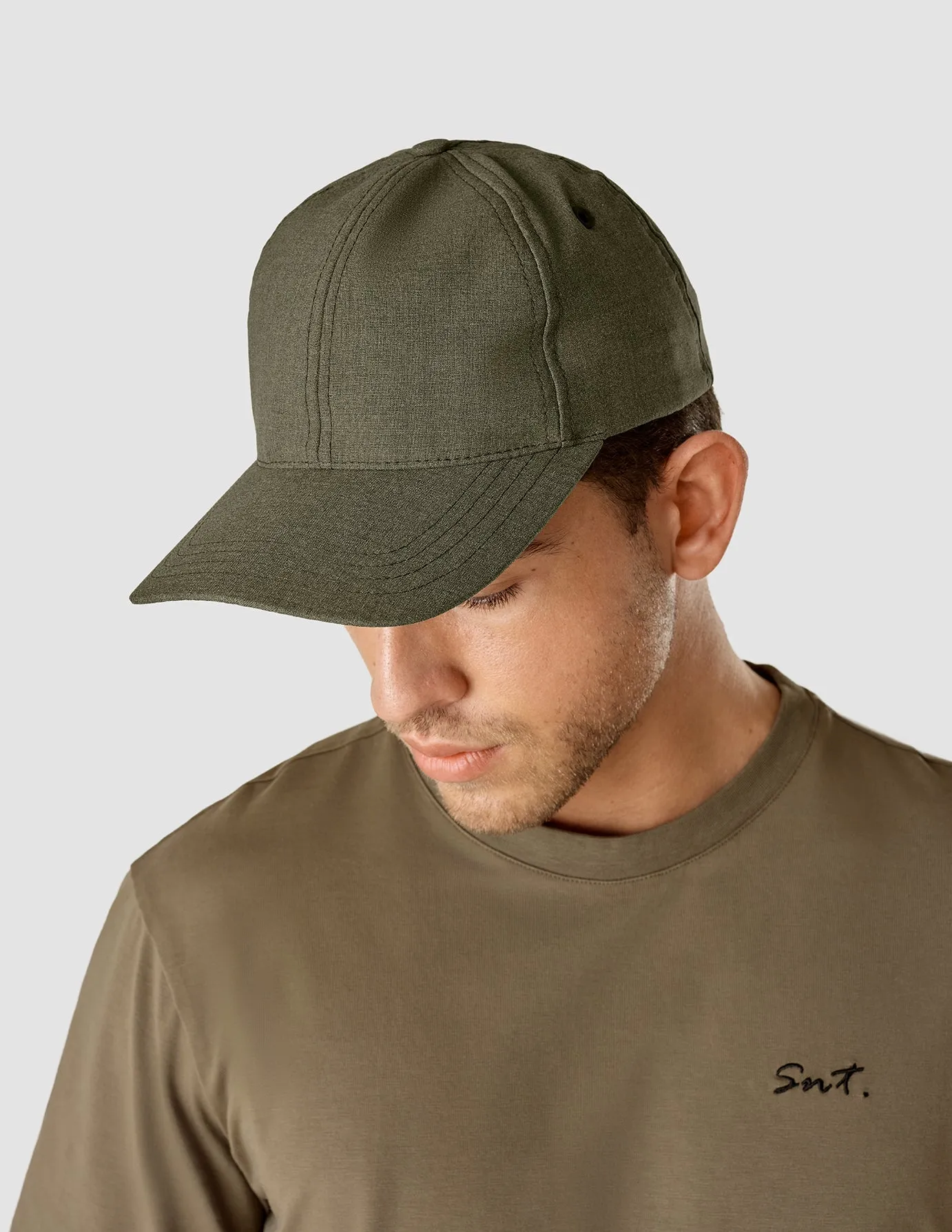 Essential Cap Remote Green Melange