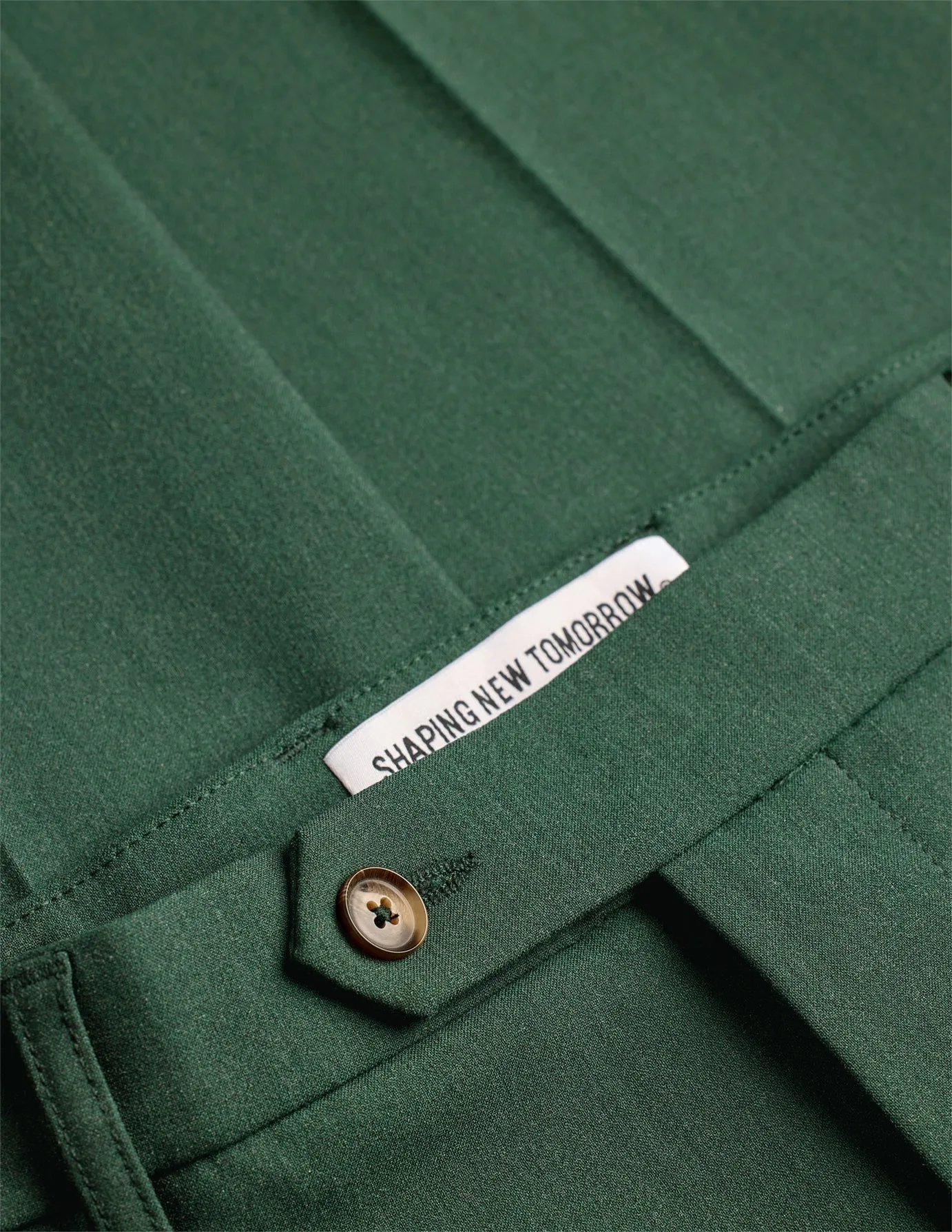 Essential Suit Pants Regular Pine Green