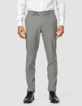 Essential Suit Pants Slim Dark Grey Melange