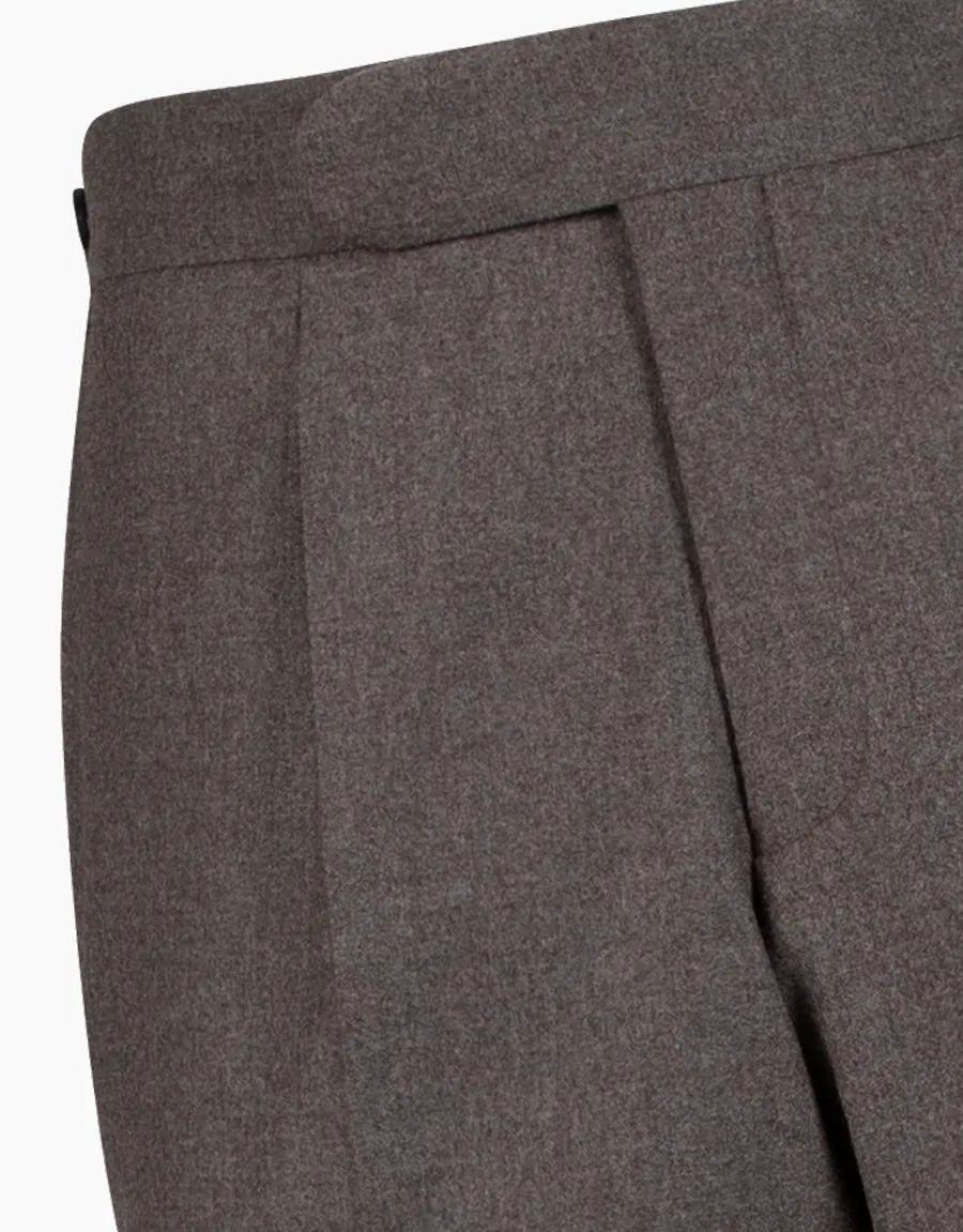 Evans Taupe Grey Flannel Trouser