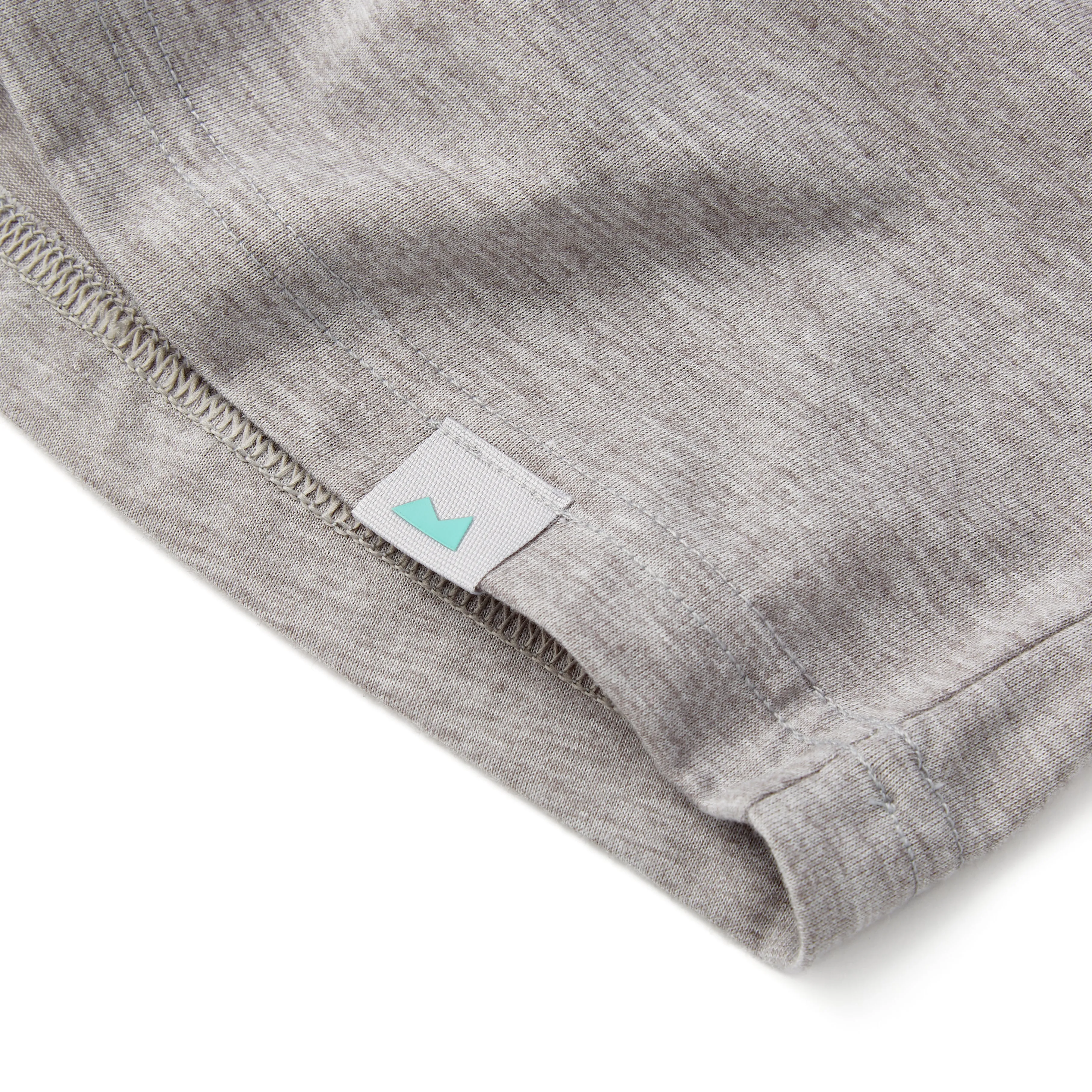 Everyday Tee with Pocket in Heather Gray