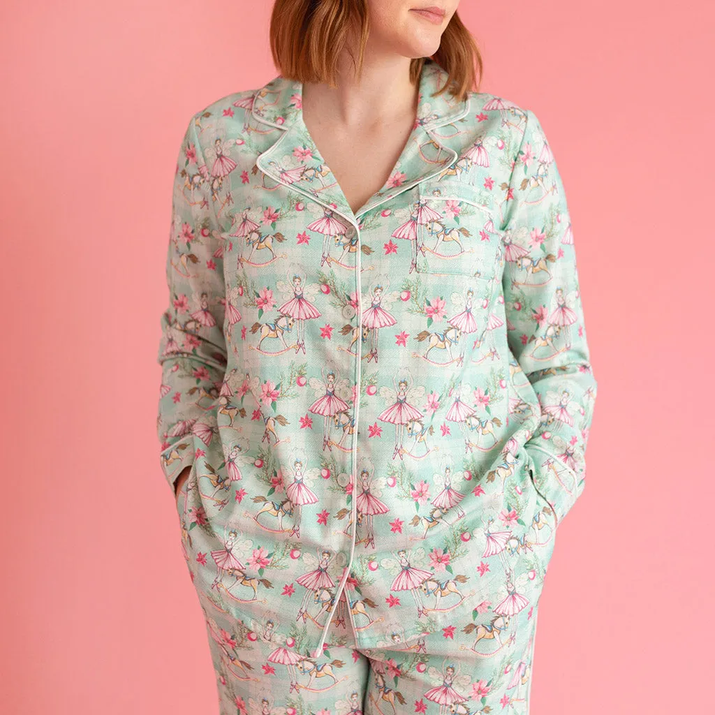 Farrah Women's Flannelette Pajama Set