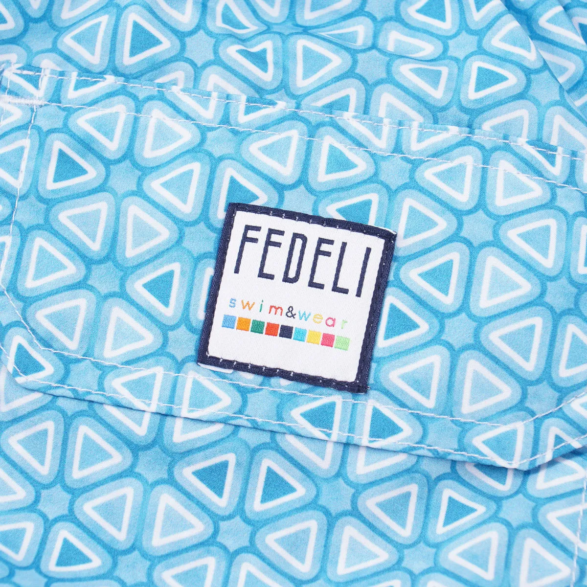 Fedeli 'Madeira' Printed Swim Trunks