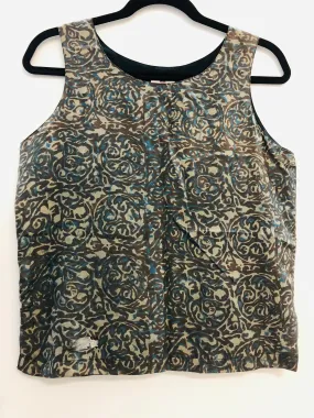 Final Sale Anokhi Silk Vest Size 12