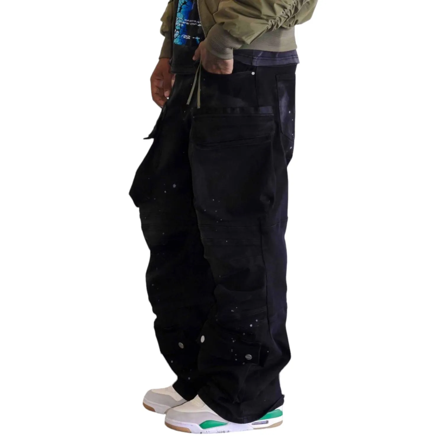 FIRST ROW: Y2K Utility Cargo Pants FRP3024