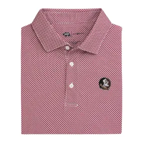 FSU Scope Printed Performance Polo - Maroon