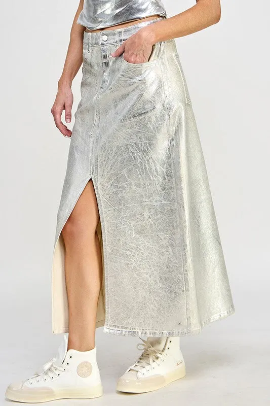 Gigi Metallic Skirt