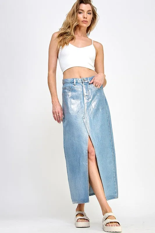 Gigi Metallic Skirt