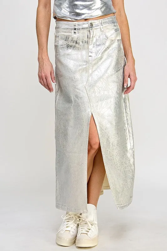 Gigi Metallic Skirt