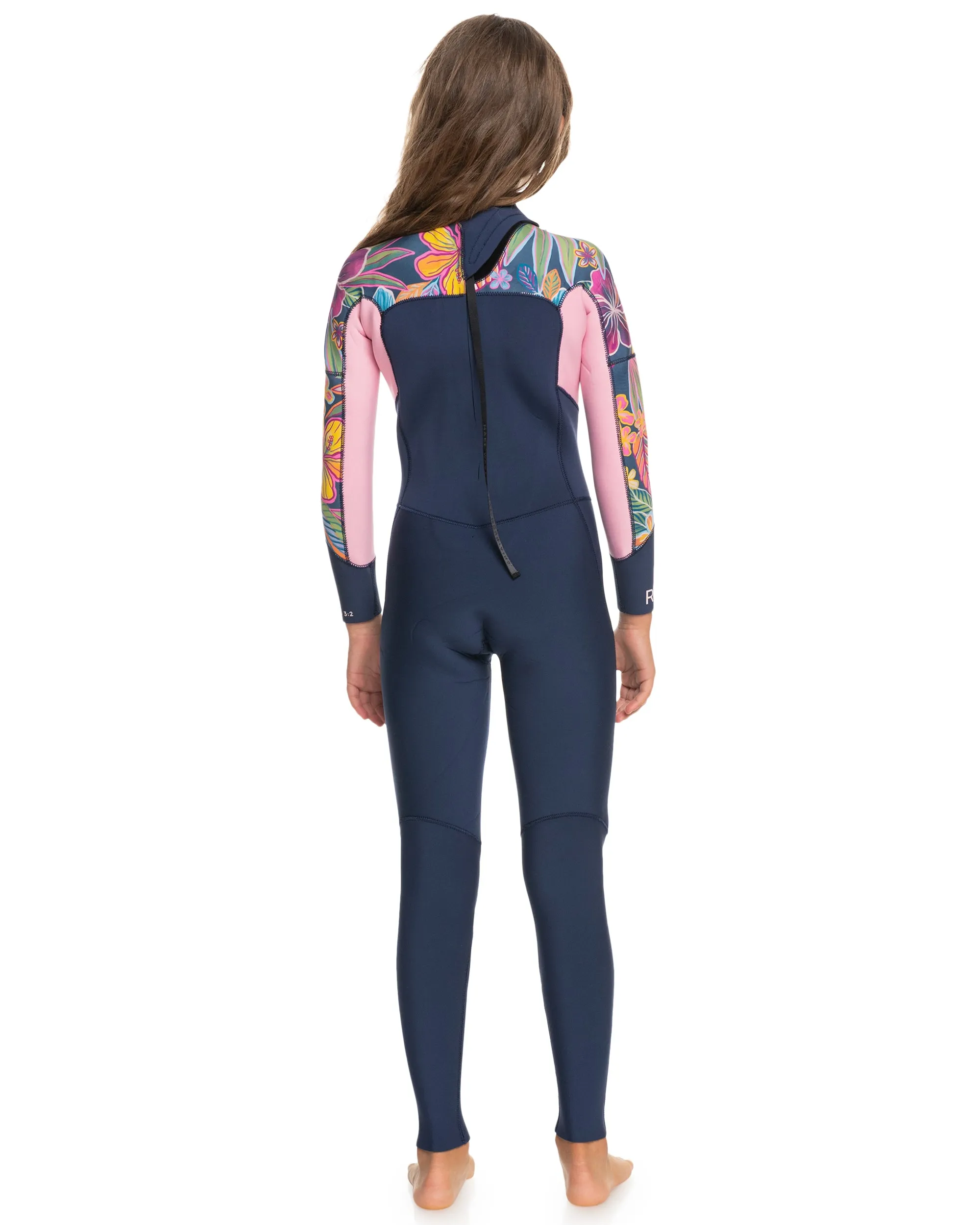 Girls 8-16 4/3Mmswell Series Back Zip Wetsuit